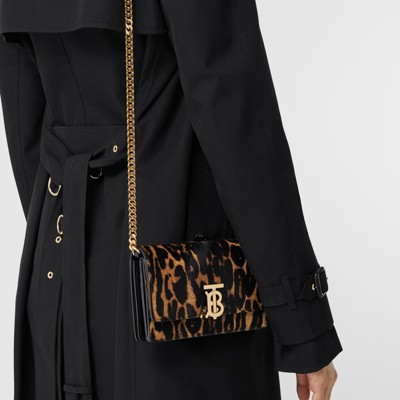 burberry animal print bag