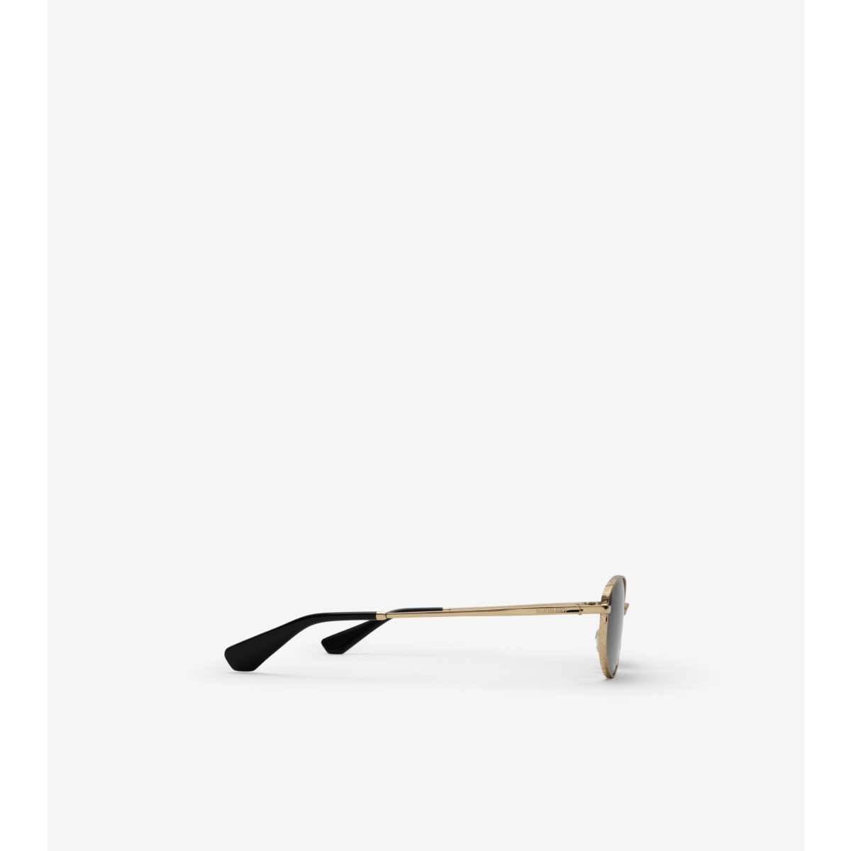  Check Check Oval Sunglasses