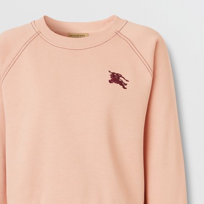 burberry embroidered jersey sweatshirt