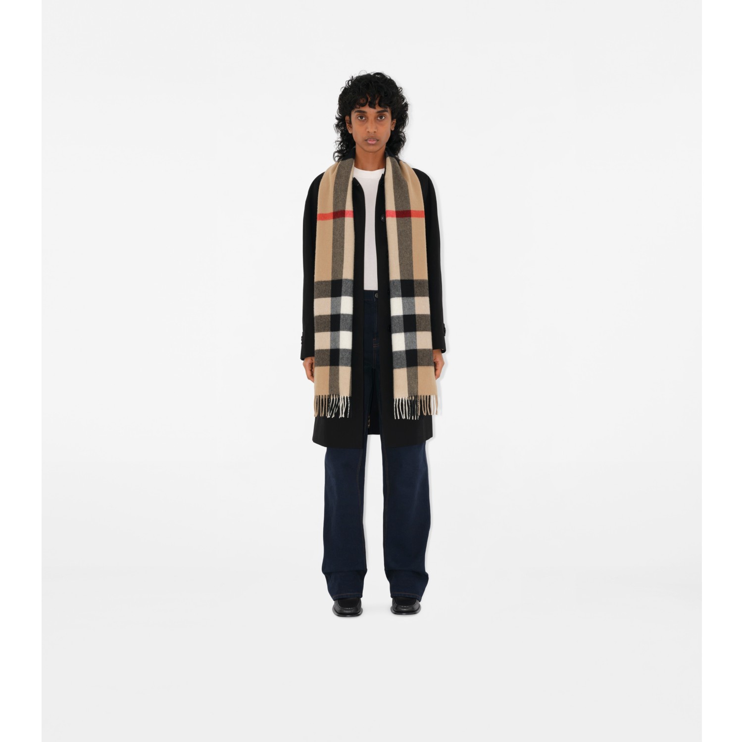 Sciarpa in cashmere Check