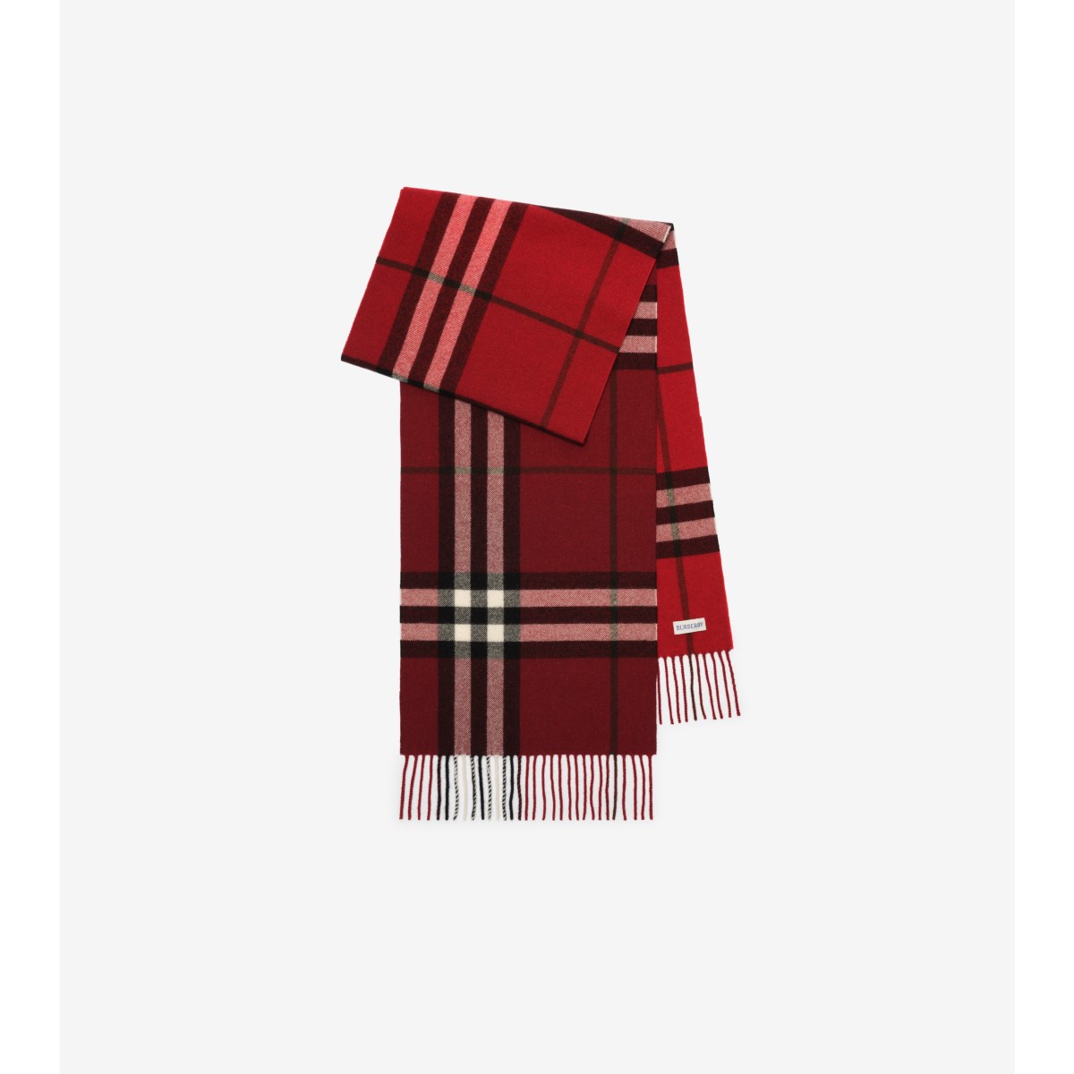  Check Gradient Cashmere Scarf