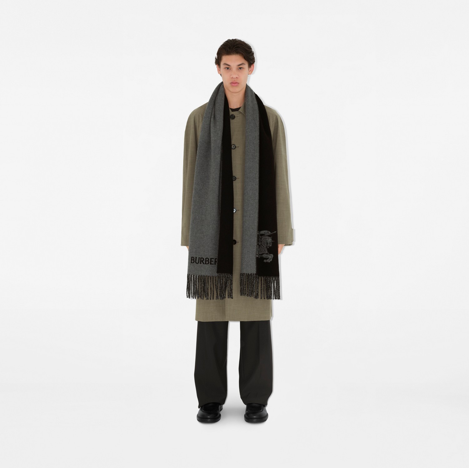 バーバリー Burberry ウールブレンド スカーフ ストール180X70 バーバリー Burberry ウールブレンド スカーフ ストール180X70