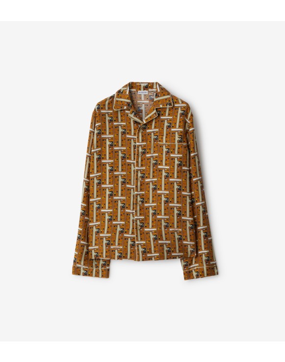 Bus Silk Pyjama Shirt