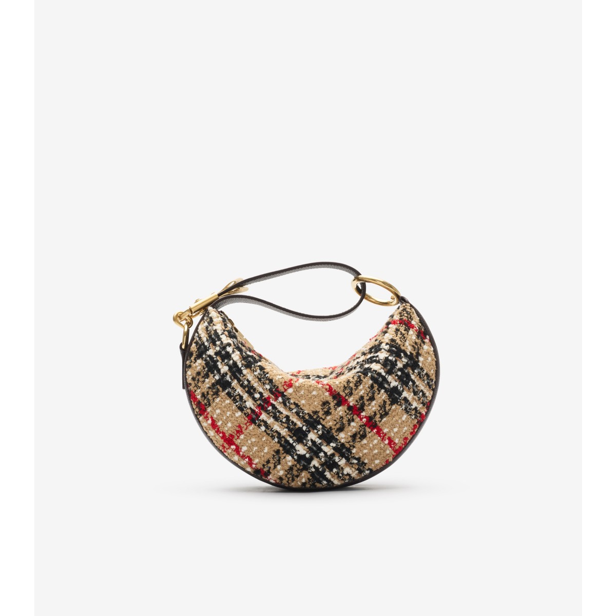 Burberry Knight Arc Tote Bag In Brown