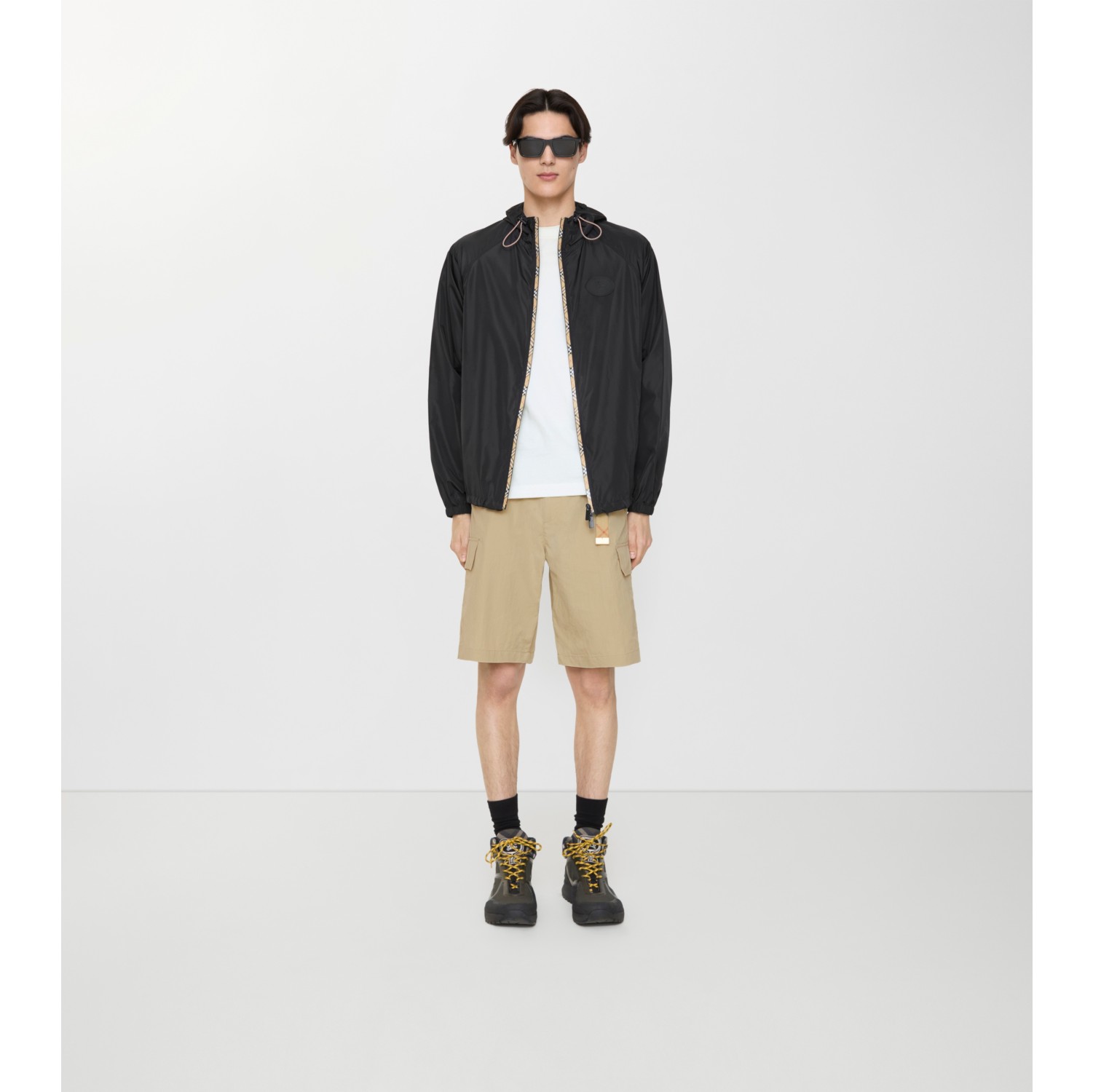 Nylon Cargo Shorts
