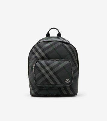 Grid Backpack in Charcoal grey - Men, Nylon, Technical