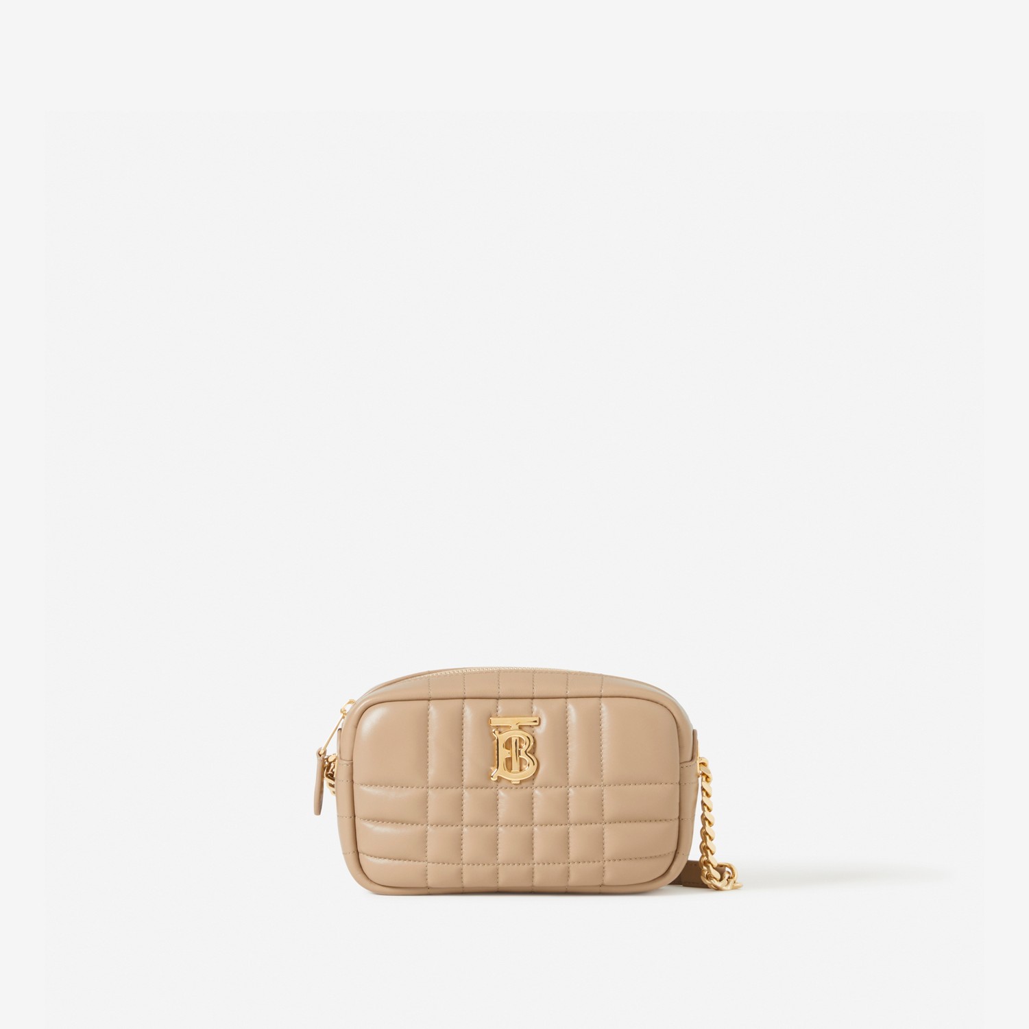 Mini Lola Camera Bag in Oat Beige - Women | Burberry® Official