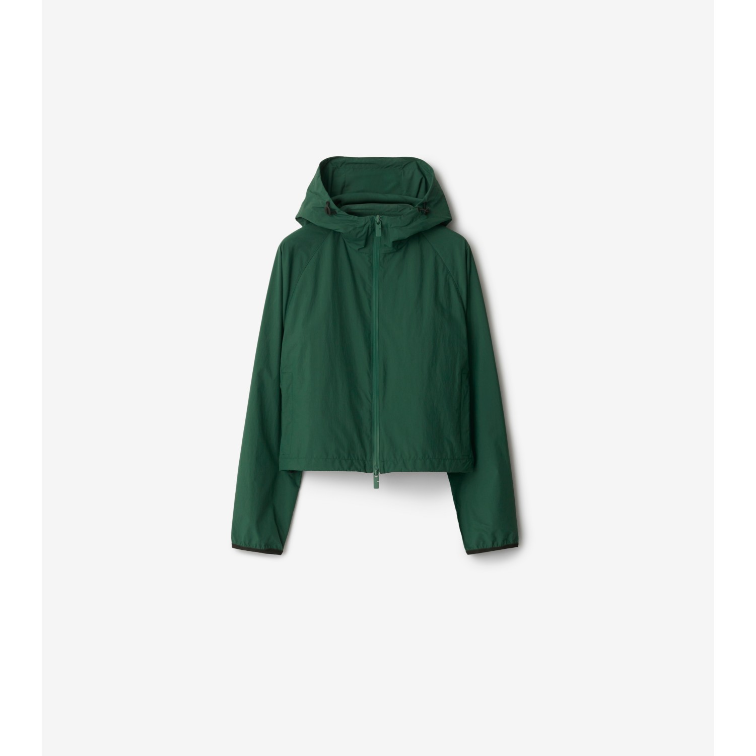 Cropped Nylon Jacket