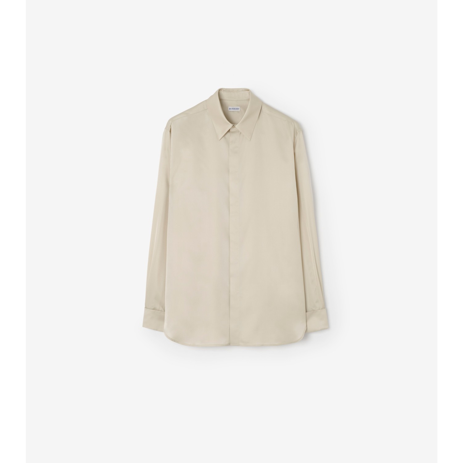 Relaxed Fit Silk Shirt