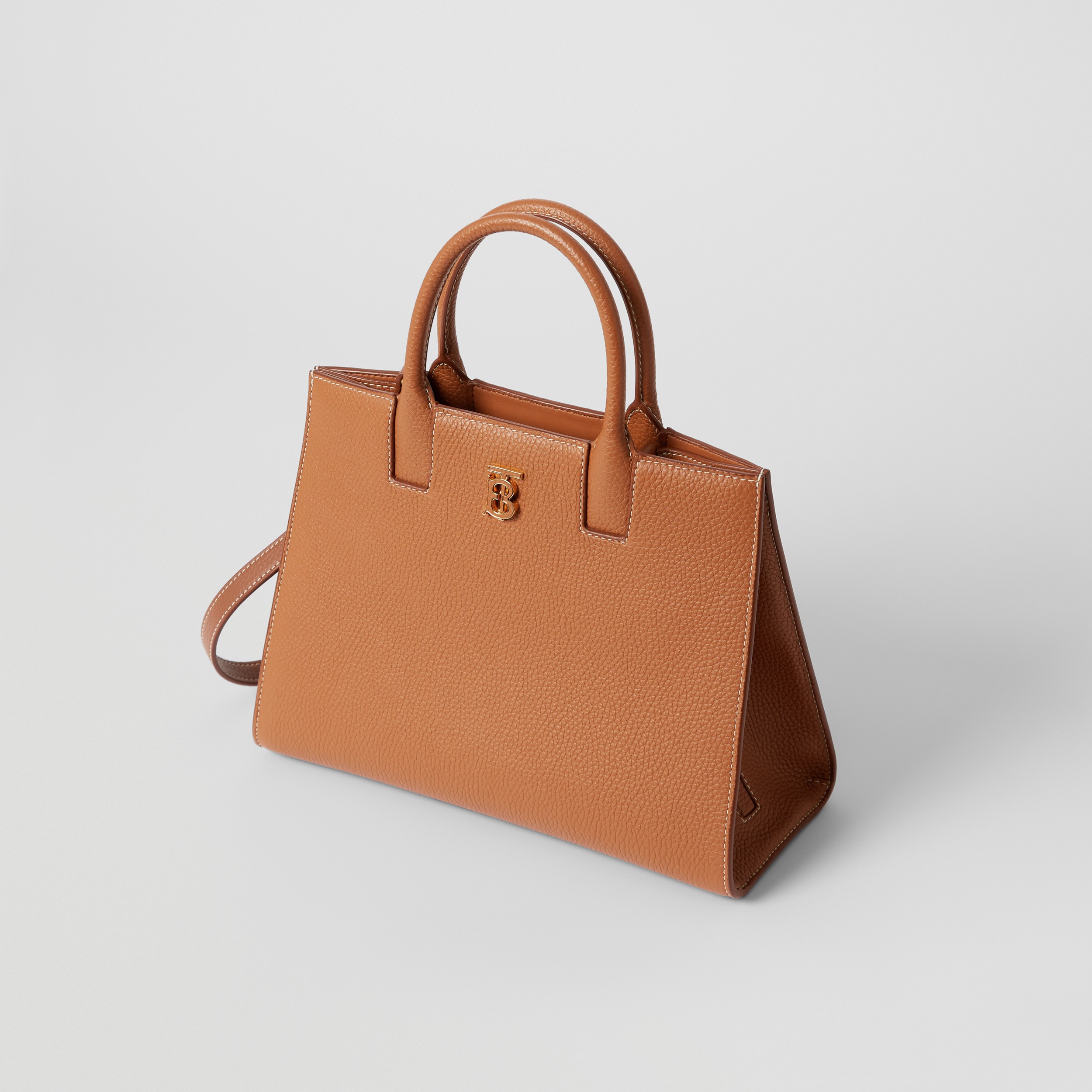 Кожаная сумка Frances, миниатюрный размер (Теплый Красно-коричневый) - Для женщин | Официальный сайт Burberry® - 4