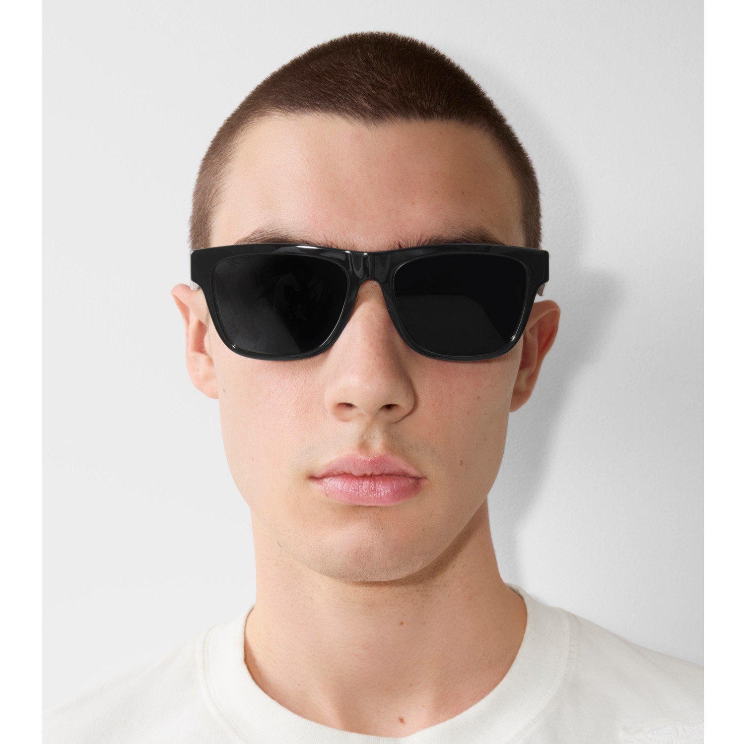 Check Rectangular Sunglasses