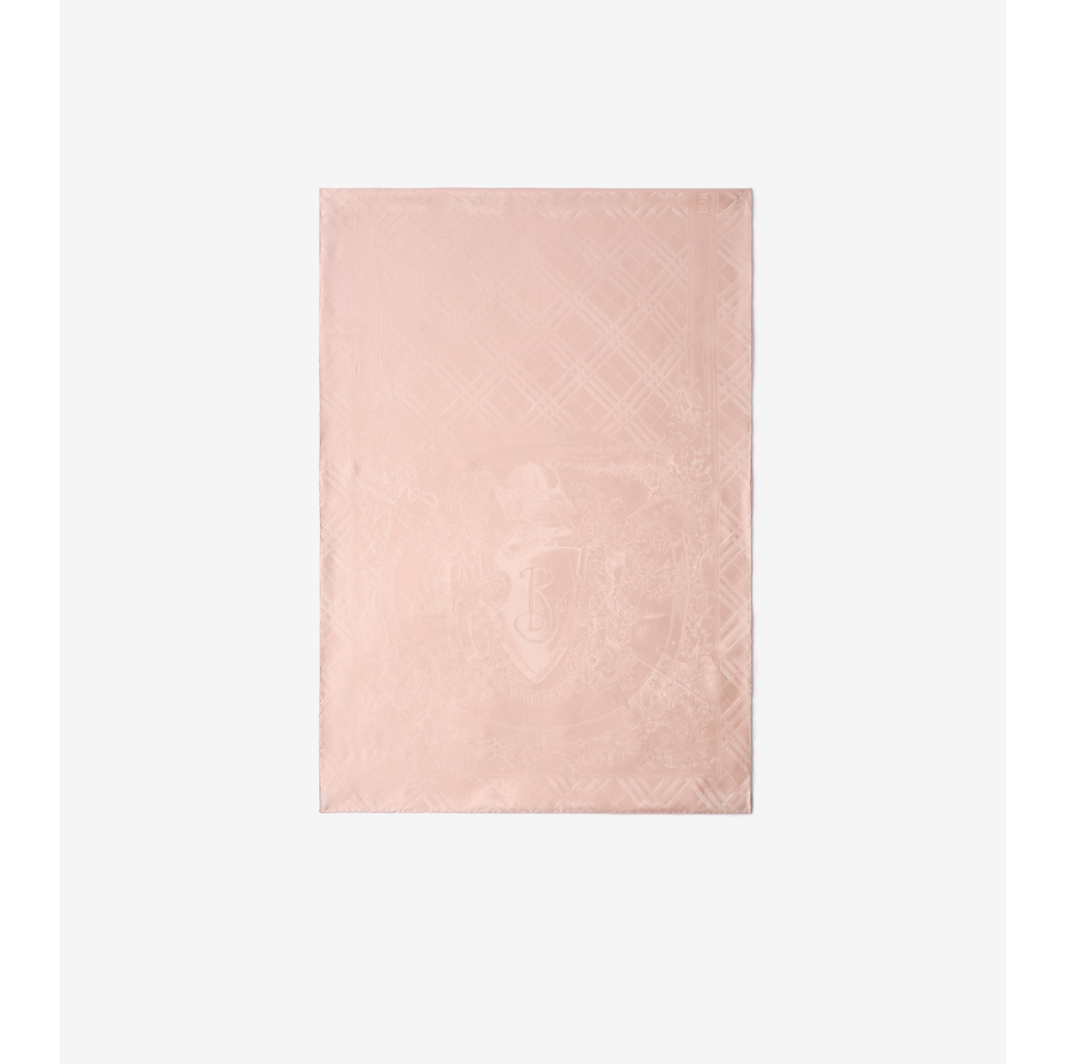 Floral Crest Silk Scarf