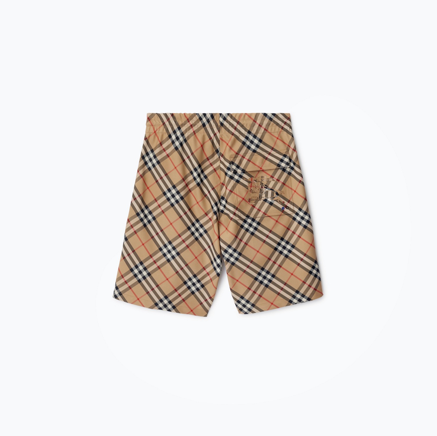 チェック ショートパンツ (サンド) - メンズ | Burberry®公式サイト チェック ショートパンツ (サンド) - メンズ | Burberry®公式サイト