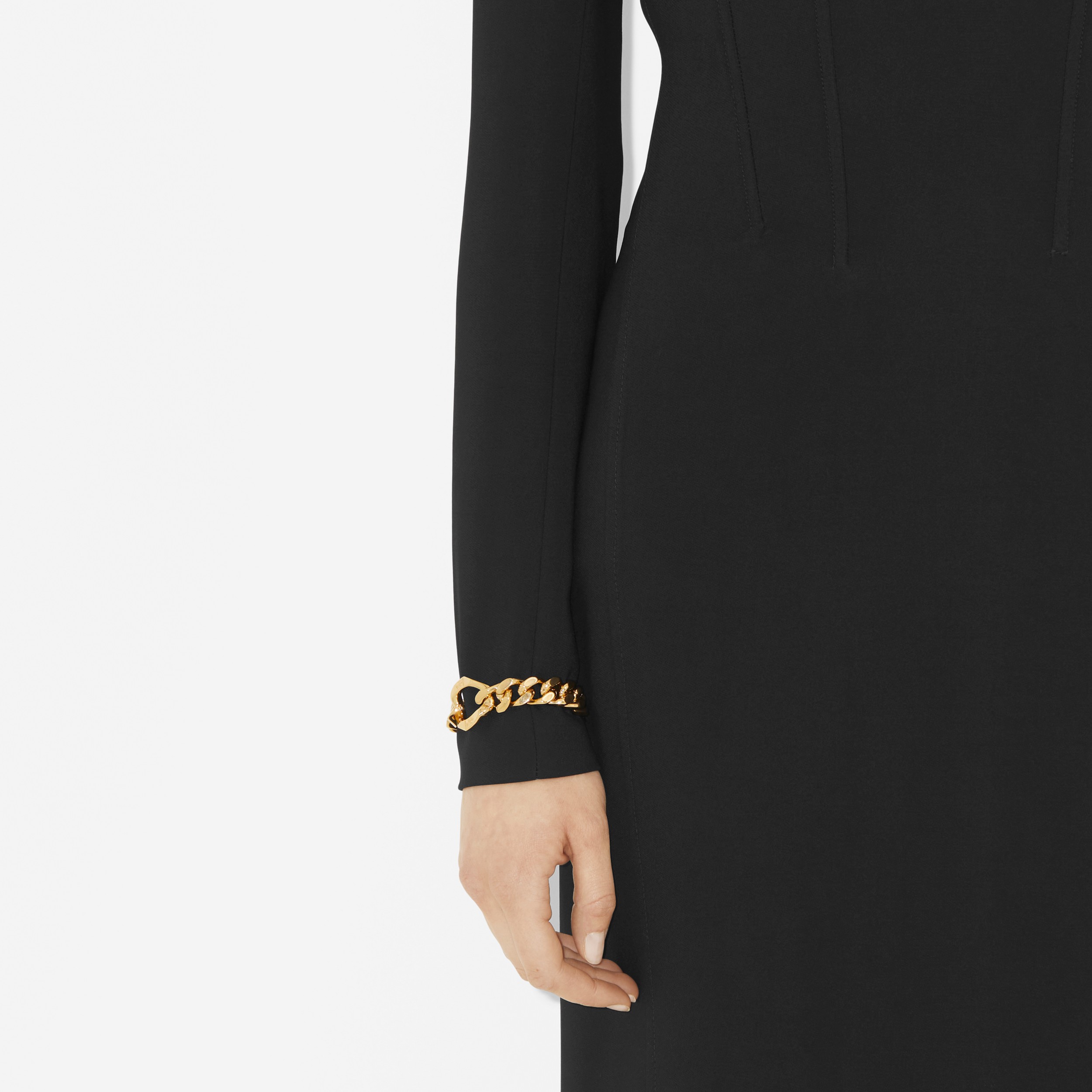 Gold-plated Chain-link Bracelet in Light - Women | Burberry® Official - 2