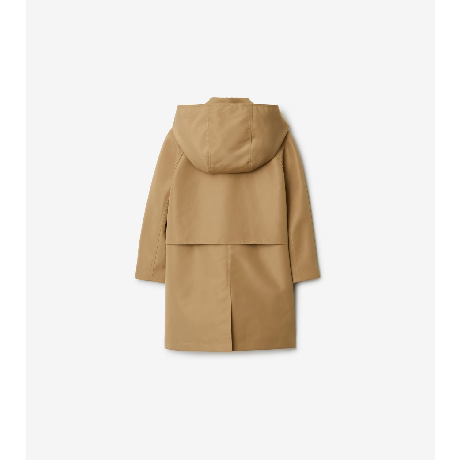 Lightweight Car Coat in Camel Burberry Official