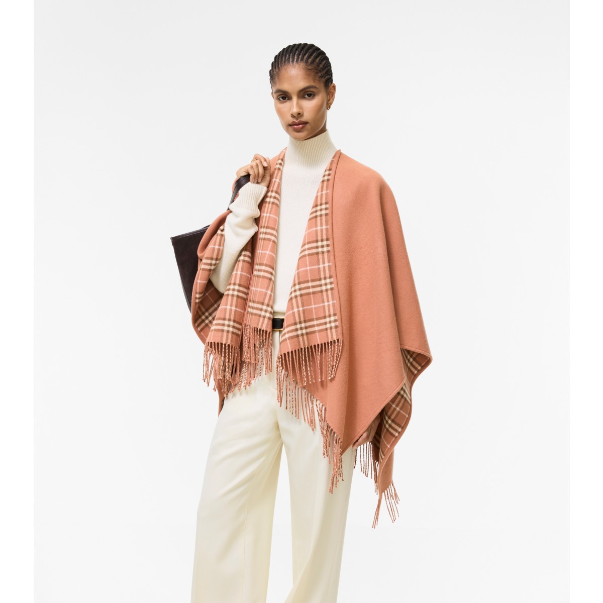 Reversible Poncho | Burberry®
