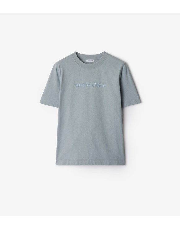 Paisley Logo Cotton T-shirt