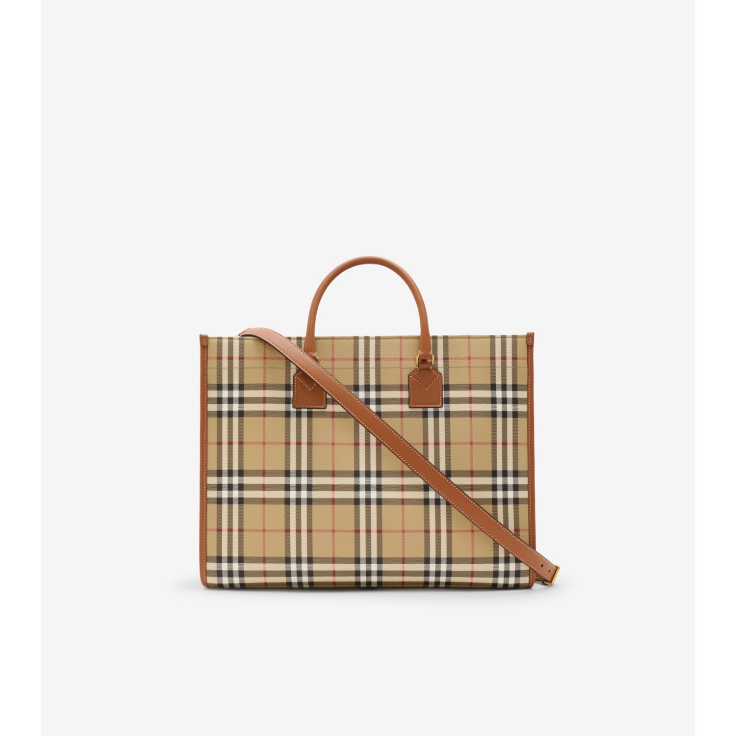 ミディアム フレヤトート (アーカイブベージュ／ブライアーブラウン