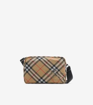 Crossbody Tasche in Check Sand Herren Nylon Burberry