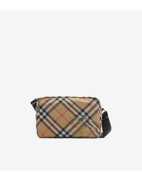 Crossbody-Tasche in Check