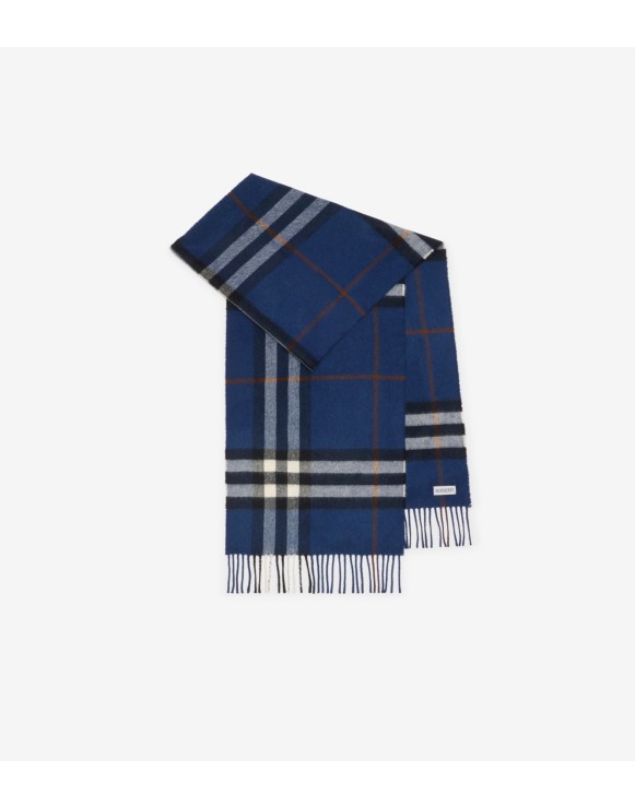 Check Cashmere Scarf