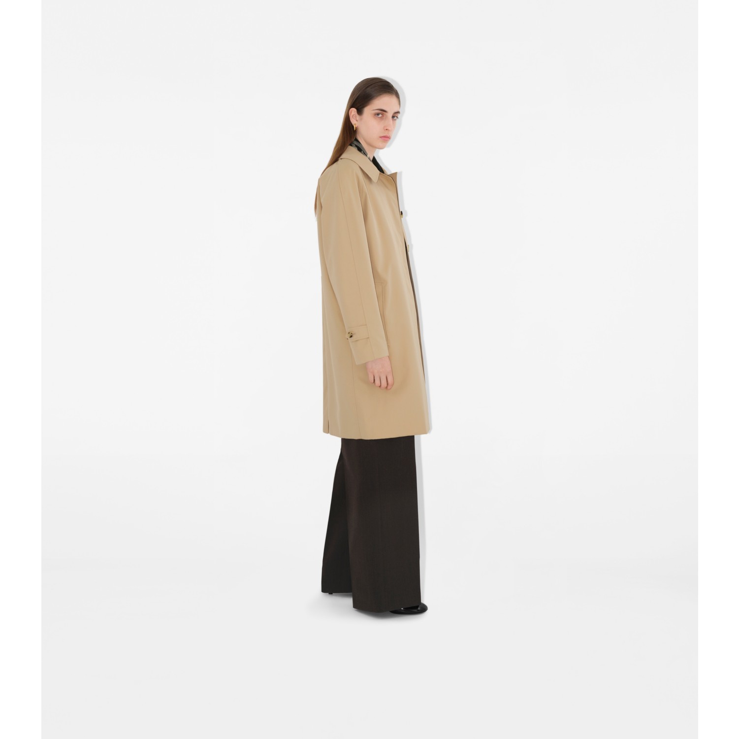 Burberry car coat womens on sale