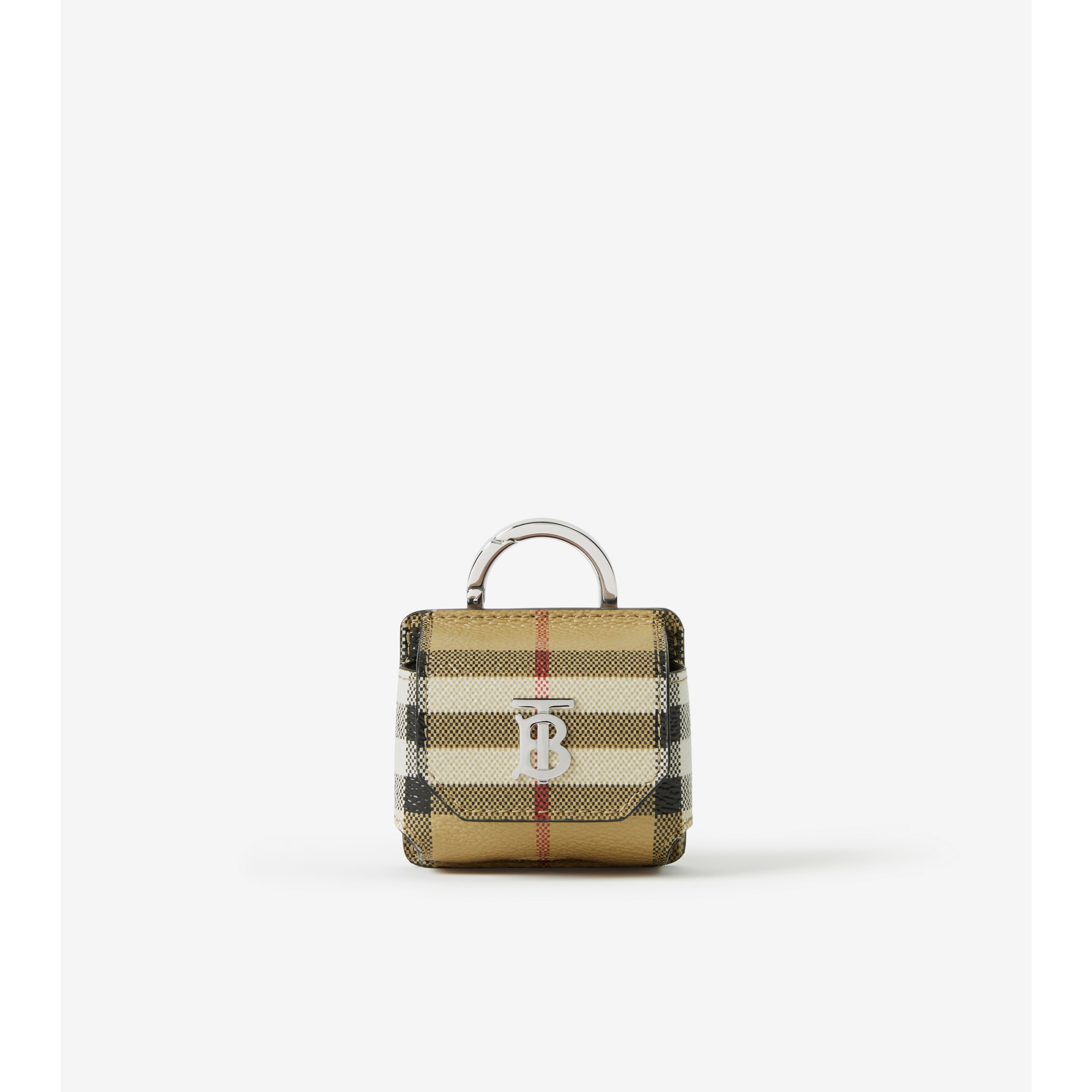 Check AirPods Pro Case in Archive Beige | Burberry® Official