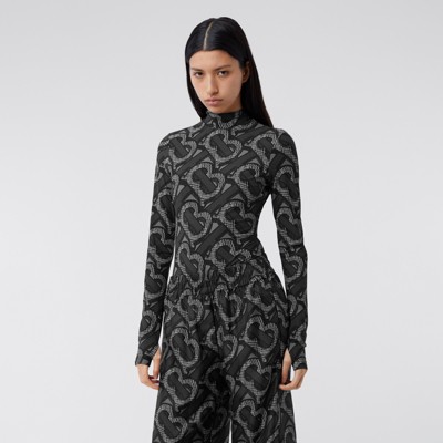 burberry monogram bodysuit