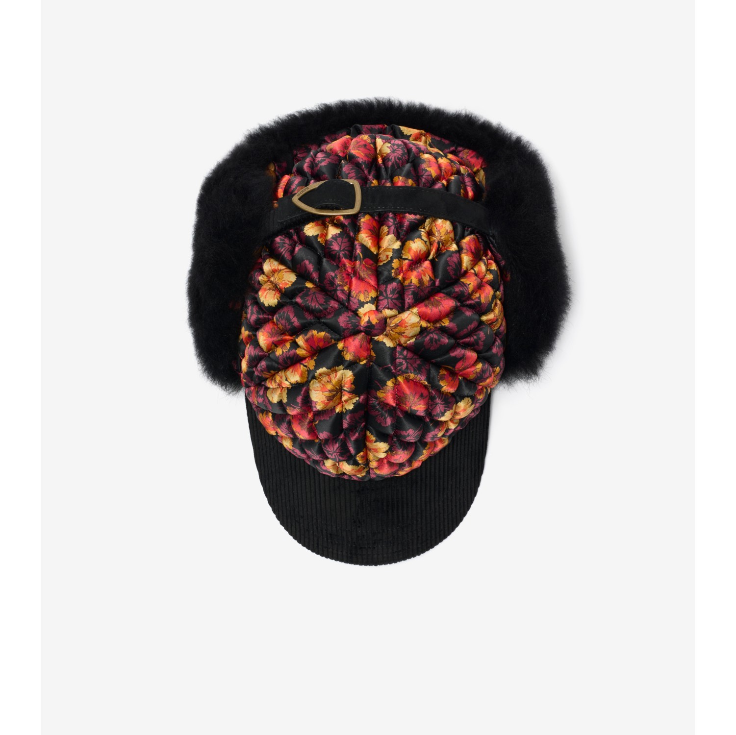Geranium Leaf​ Nylon Trapper Cap