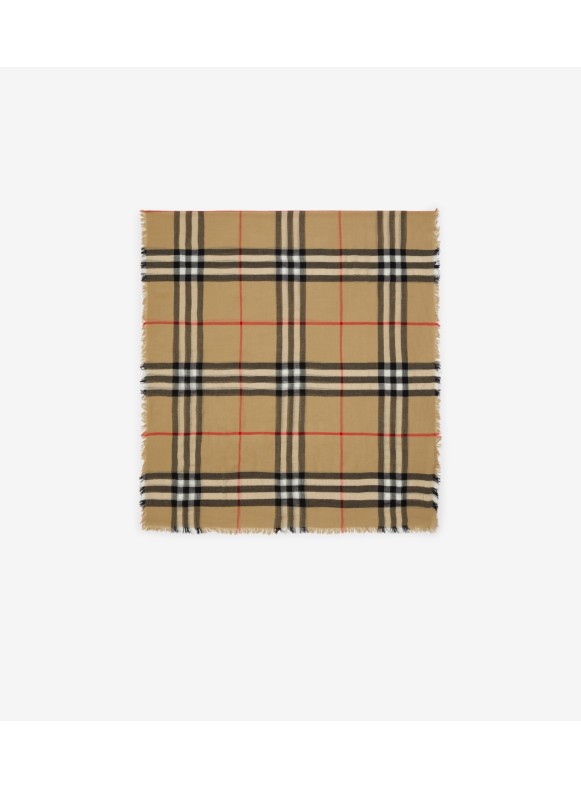 ラグジュアリー 軽量スカーフ | Burberry® 公式サイト