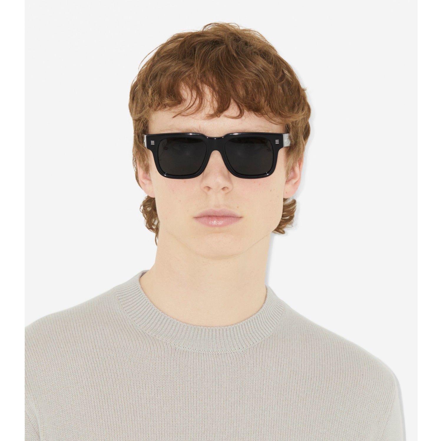 Burberry square frame store sunglasses