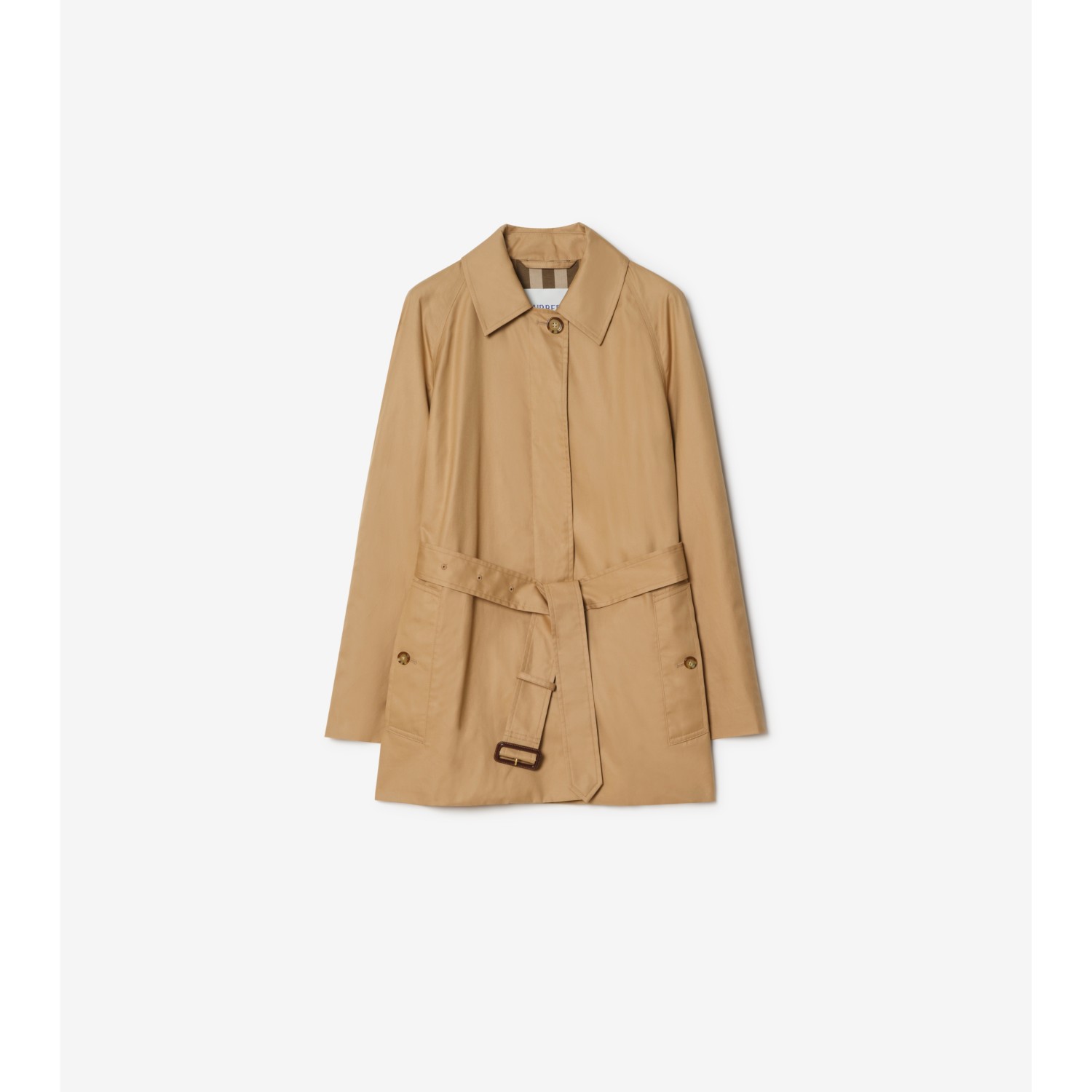 Short Cotton Car Coat