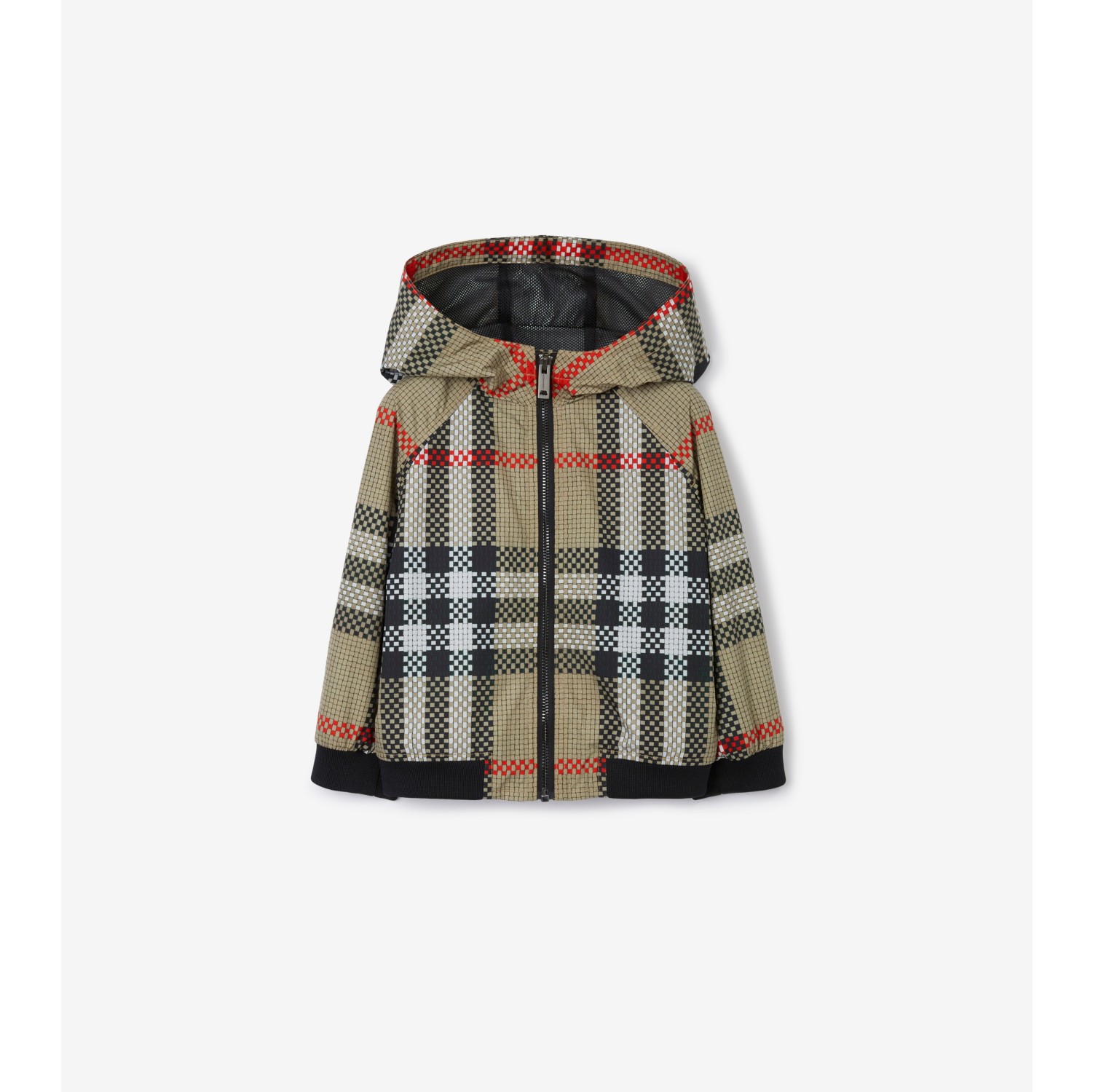 Burberry Vintage Check Hooded Jacket