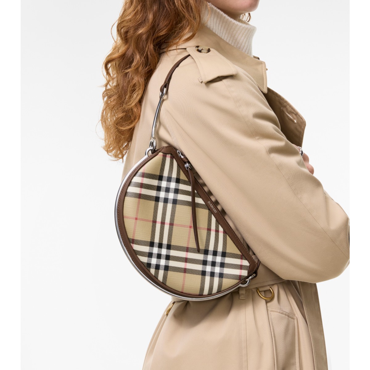  Check Small Bridle Saddle Bag