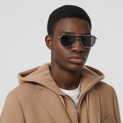 burberry square frame sunglasses