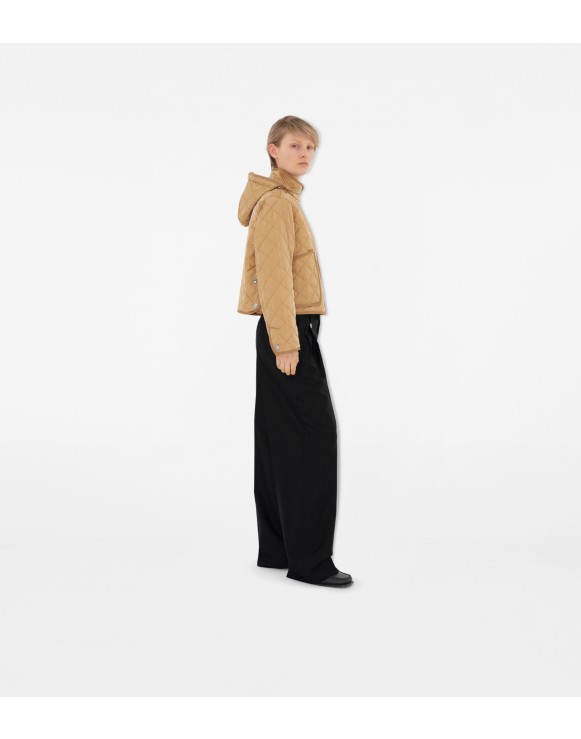 Veste courte matelassée en nylon
