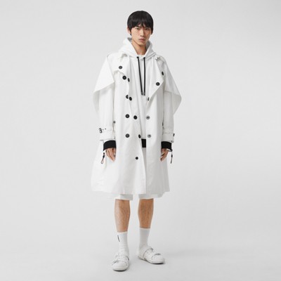 burberry white coat