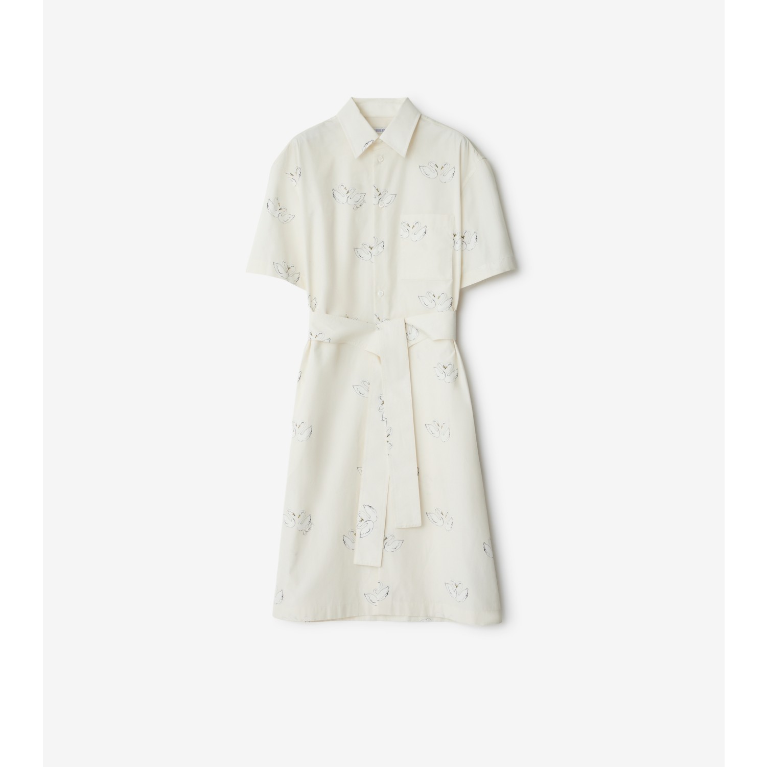 Swan Cotton Dress