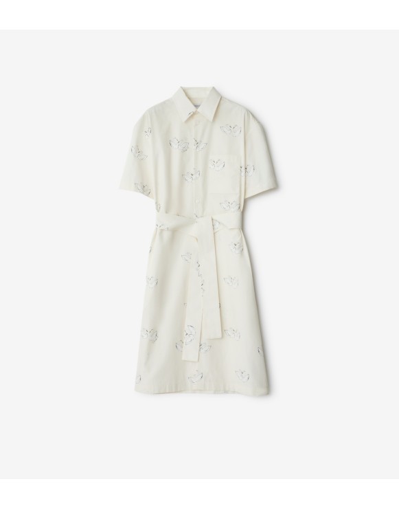 Swan Cotton Dress