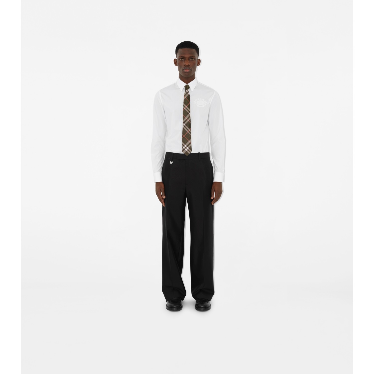 Mens burberry tie online