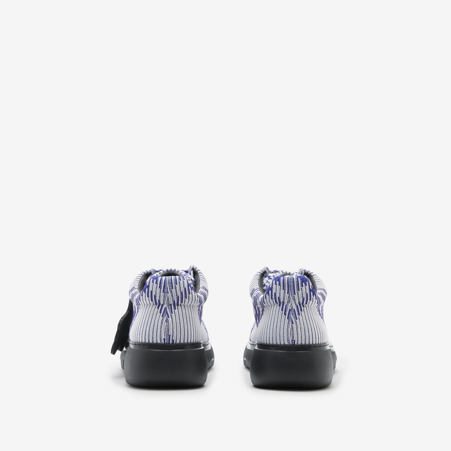 Schuhe „Creeper“ mit gewebtem Karomuster