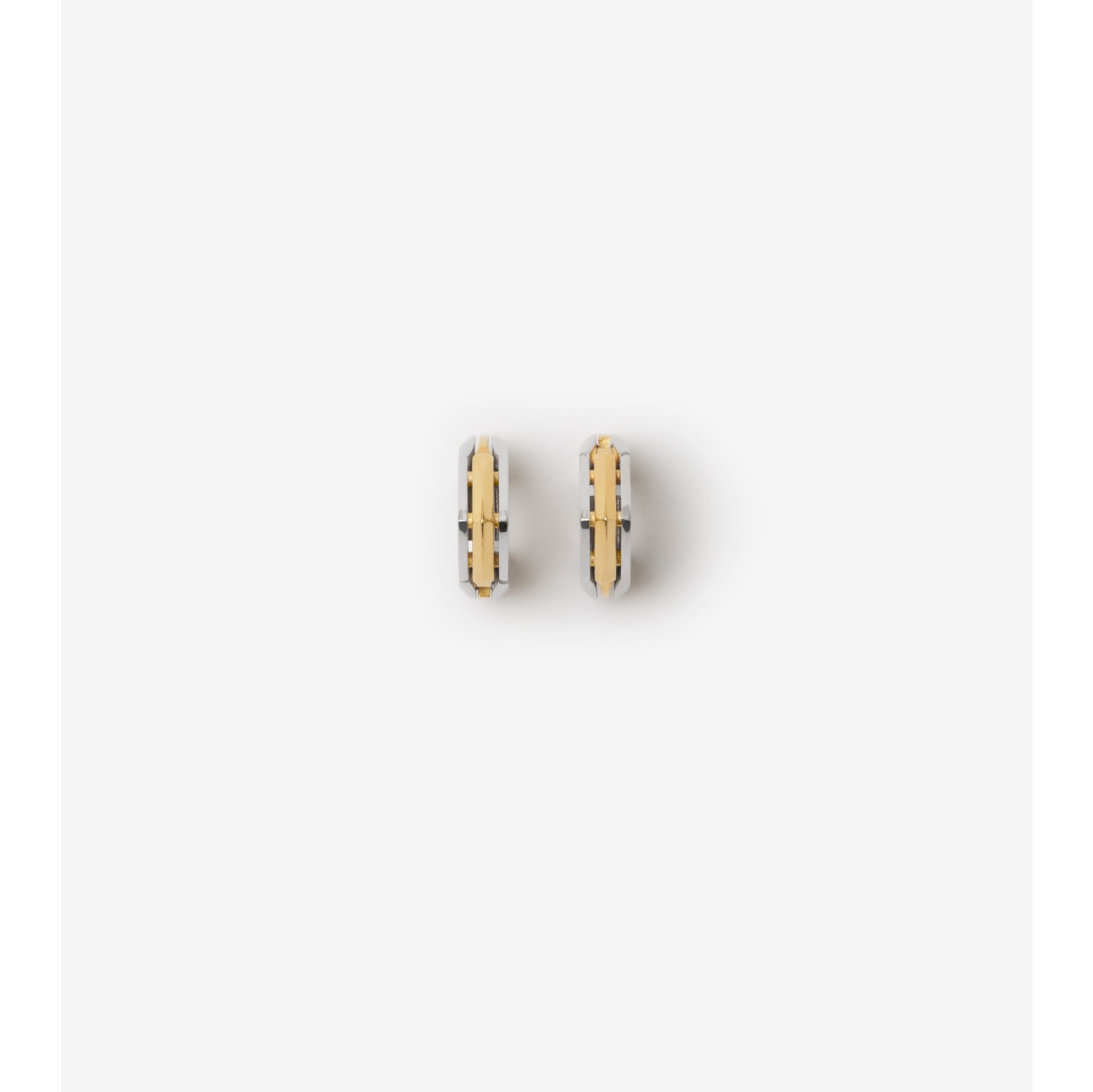 Small Shield Earrings in Silver - Women | Burberry® Official