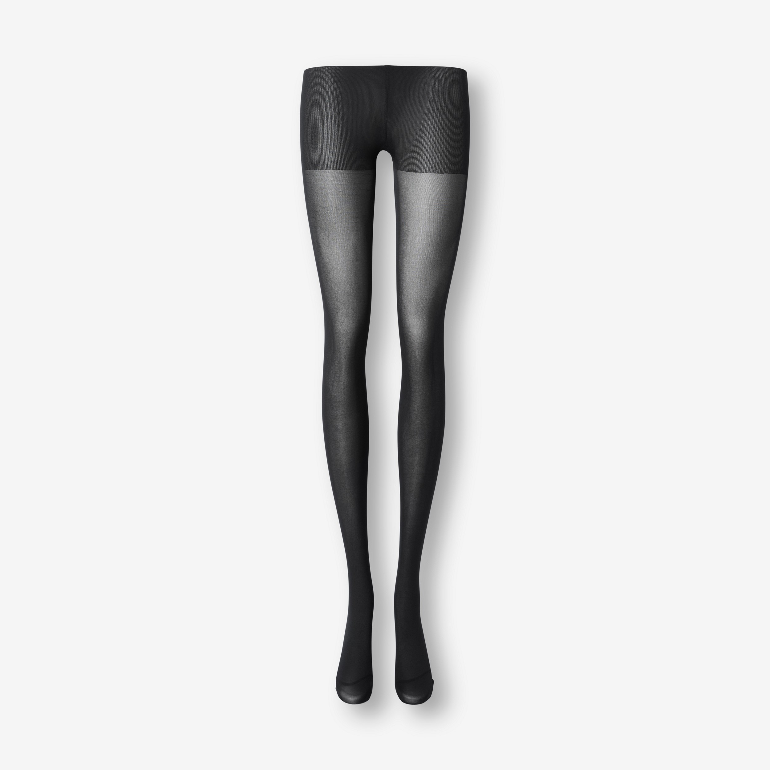 Crystal Letter Graphic Tights in Black - Women | Burberry® Official - 4