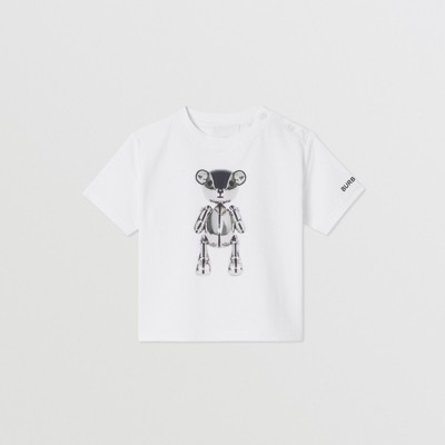 Thomas Bear Print Cotton T-shirt in 