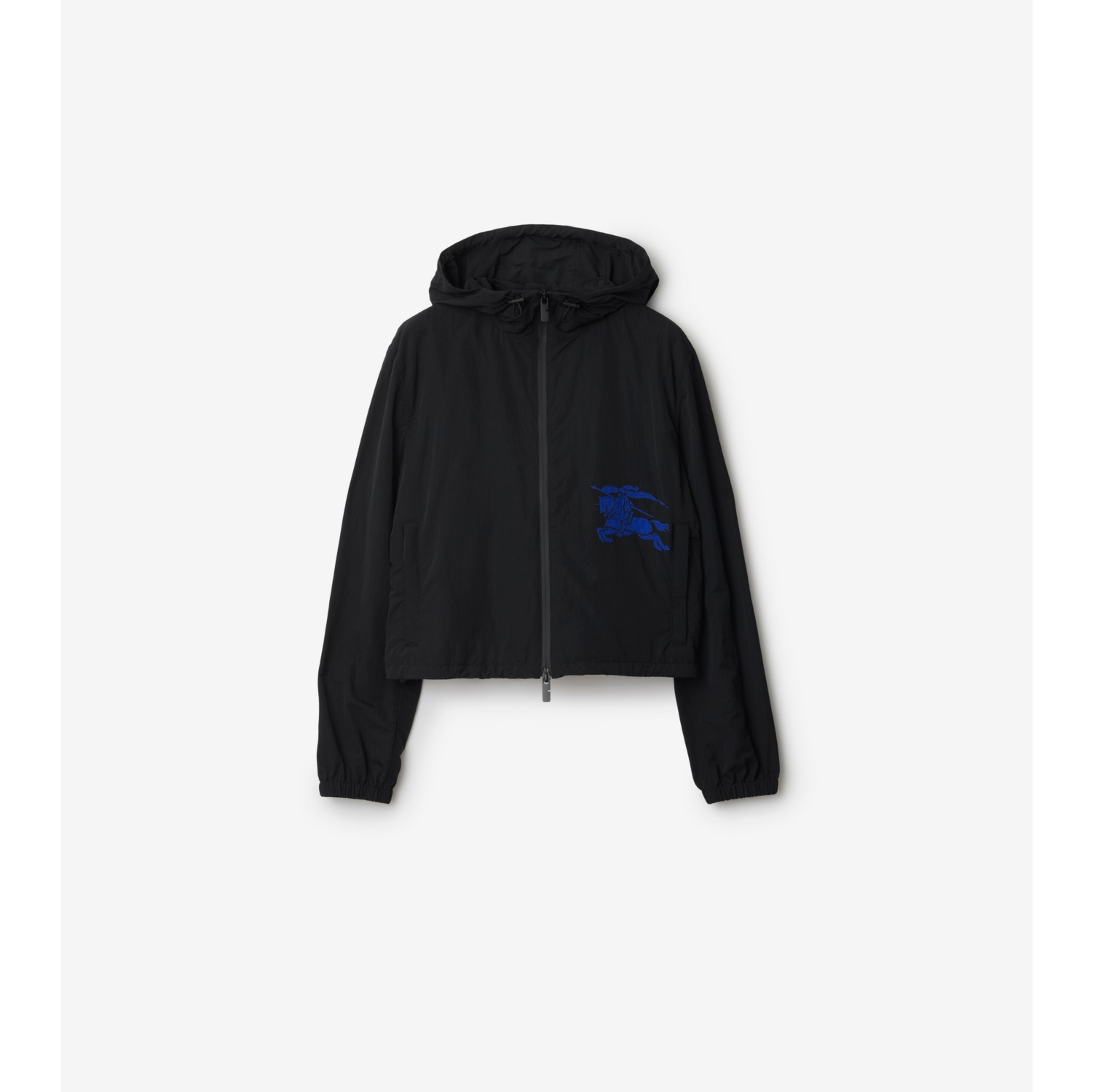 Cropped Knight Nylon Jacket