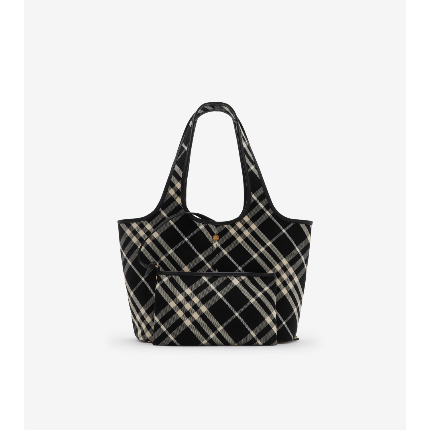 Small Check Tote