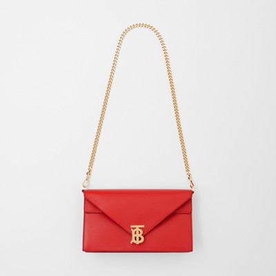 burberry clutch with chain
