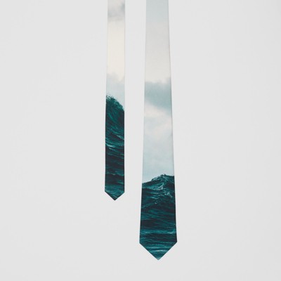 burberry print tie