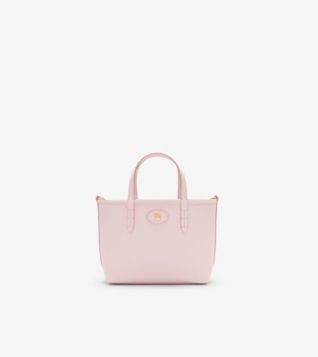 【BURBERRY】ピンク、トートバッグ、リバーシブル Mini Reversible Bloomsbury Tote​ in Cameo pink/mallow pink - Women