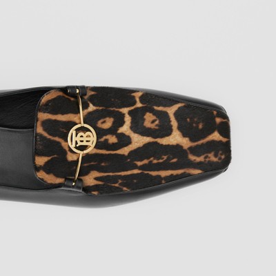 burberry print loafers